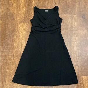 Eddie Bauer Black A-Line Mini Dress